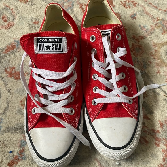 Red Converse - Picture 1 of 3